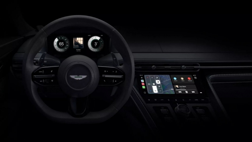 Nhá hàng Apple CarPlay Bespoke mới trên Porsche và Aston Martin