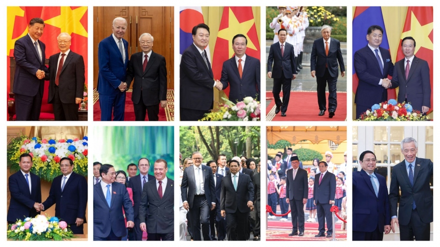 Những chuyến thăm Việt Nam nổi bật của lãnh đạo các nước trong năm 2023