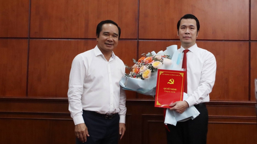 Phó Chủ tịch quận Tân Bình, TPHCM về công tác tại Ban Tổ chức Tỉnh uỷ Long An