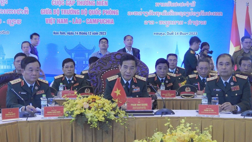 Cuộc gặp thường niên giữa Bộ trưởng Quốc phòng Việt Nam - Lào - Campuchia