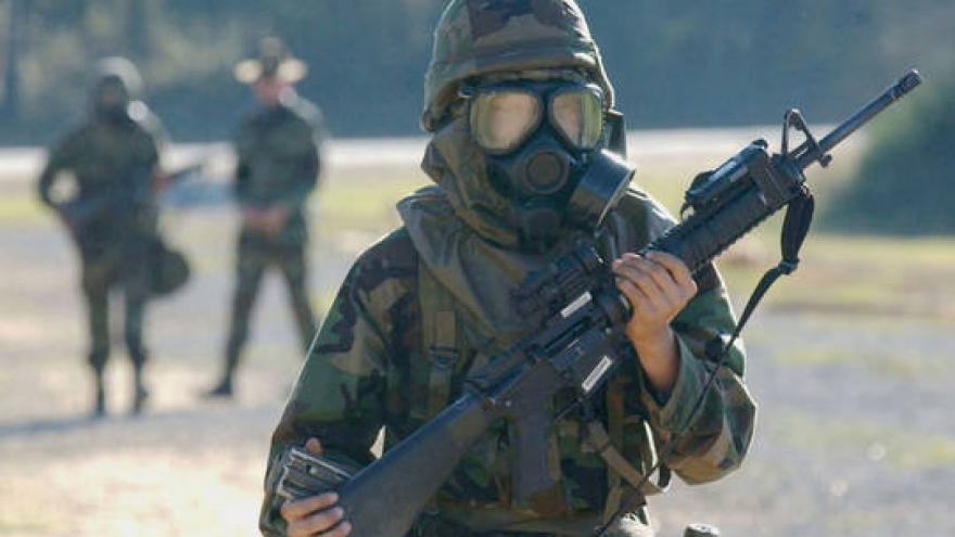 Mỹ xác nhận cung cấp thiết bị giúp Ukraine đối phó vũ khí hóa học