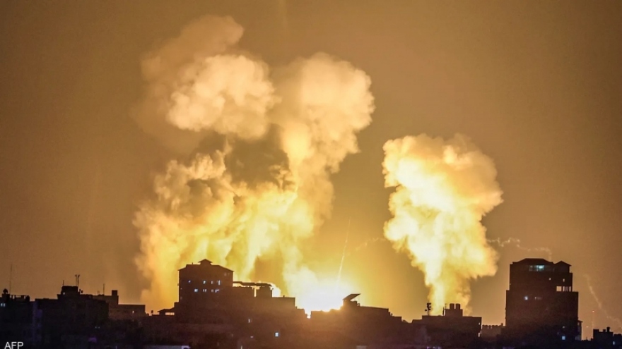Israel không kích dải Gaza, nguy cơ xung đột lớn bùng phát
