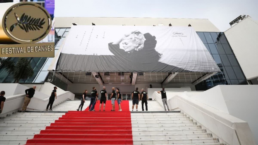Cannes sẵn sàng cho lễ khai mạc Liên hoan phim quốc tế 2023