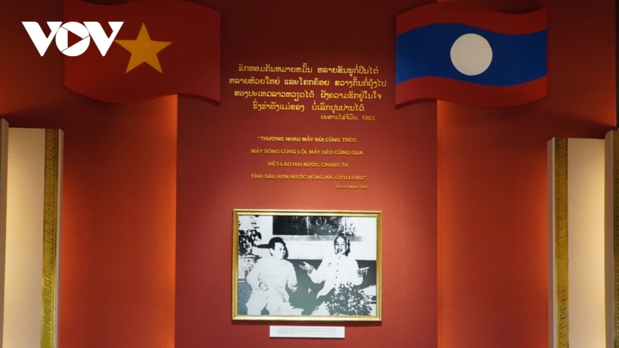President Ho Chi Minh memorial site in Laos