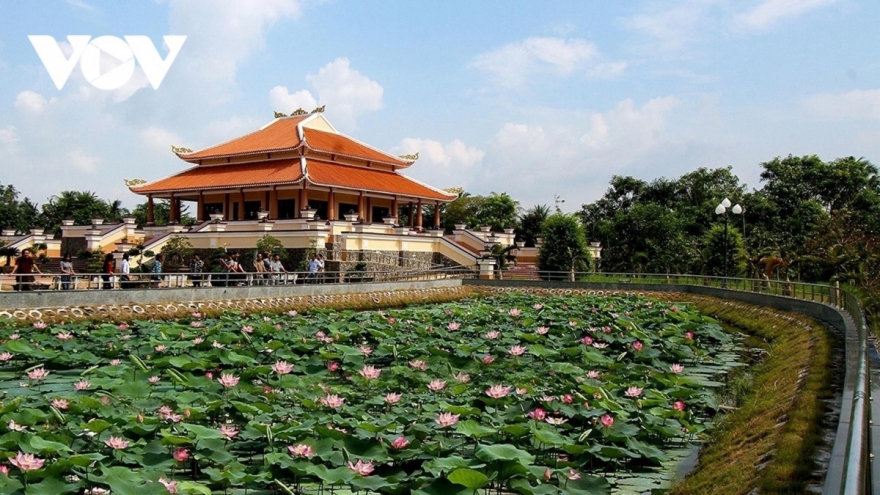 President Ho Chi Minh temples in Mekong Delta region