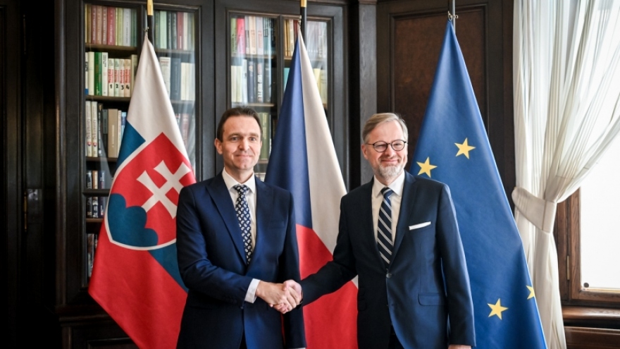 Séc và Slovakia thảo luận về xung đột ở Ukraine và hợp tác quốc phòng