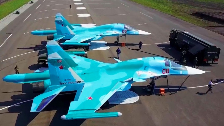 Vai trò “xương sống” của tiêm kích Su-34 trong các chiến dịch tấn công ở Ukraine
