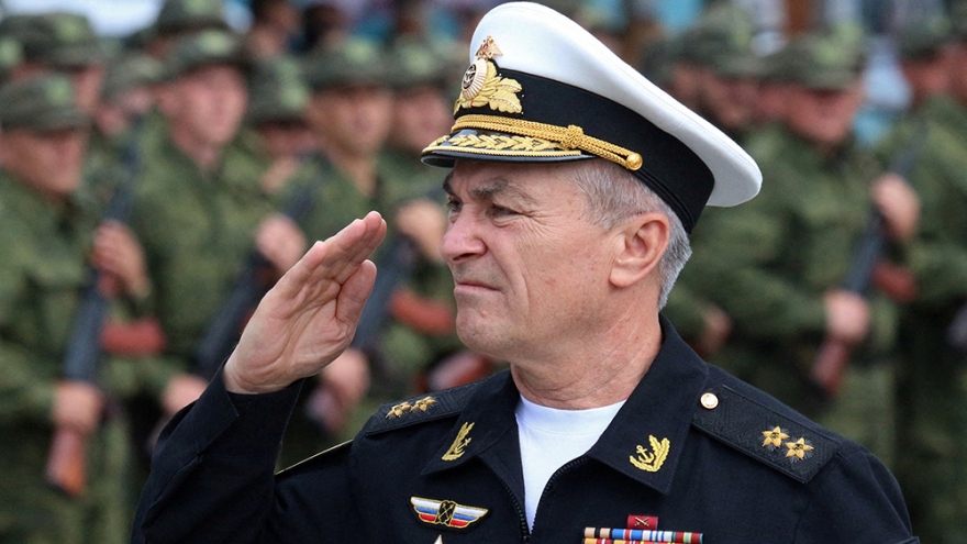 Tư lệnh Hạm đội Biển Đen của Nga xuất hiện sau tin đồn “đã thiệt mạng”