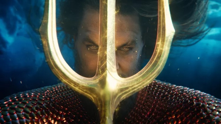 Jason Momoa trở lại trong trailer đầu tiên của "Aquaman and the Lost Kingdom"