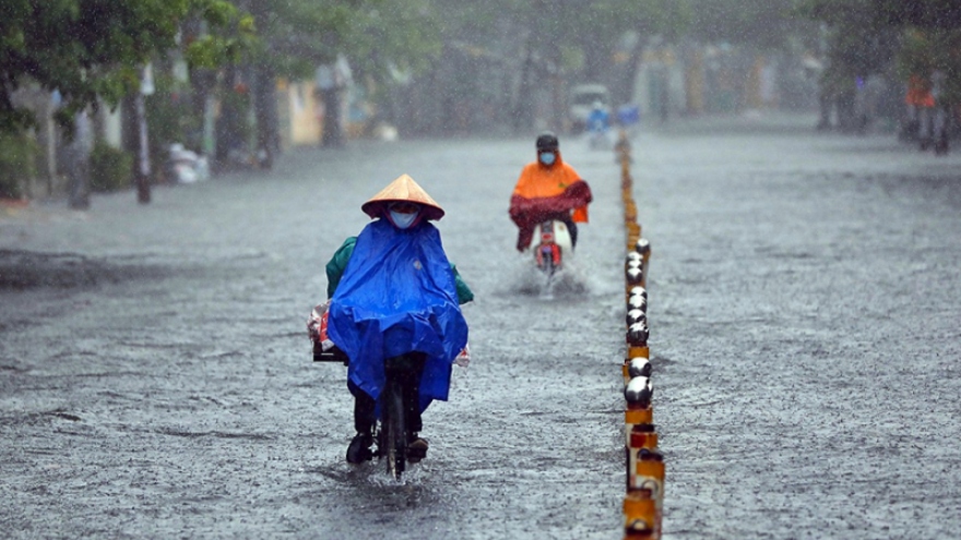 Thời tiết ngày 24/9: Nam Trung Bộ, Tây Nguyên và Nam Bộ có mưa lớn