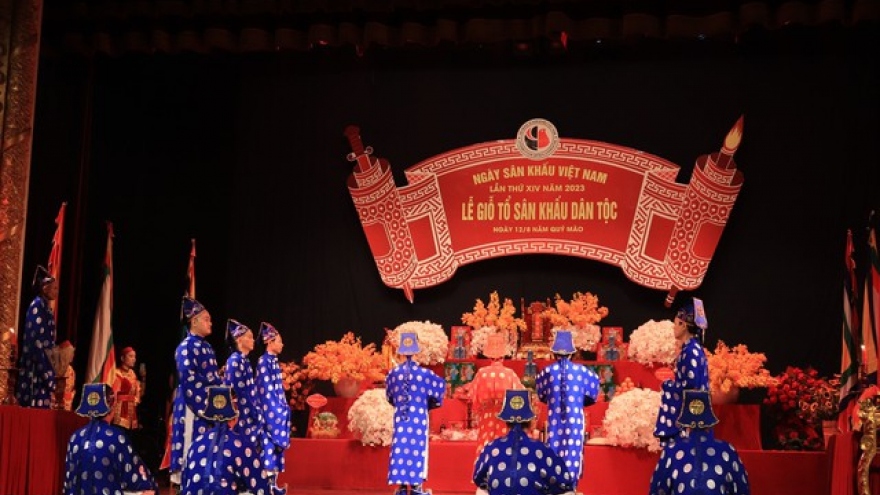 Tôn vinh các nghệ sĩ nhân ngày Sân khấu Việt Nam