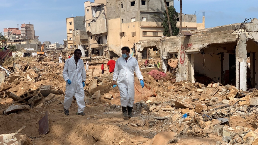 WHO lên tiếng cảnh báo về rủi ro sức khỏe sau lũ lụt ở Libya
