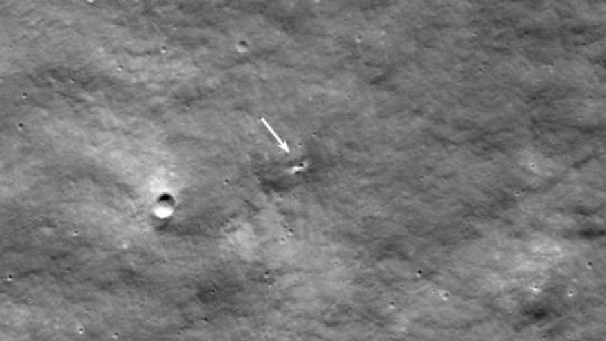NASA chia sẻ bức ảnh được cho là nơi tàu vũ trụ Nga rơi xuống Mặt Trăng