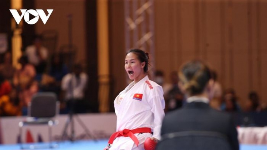 Vietnam continues to bag medals in karate and jujitsu at ASIAD 19