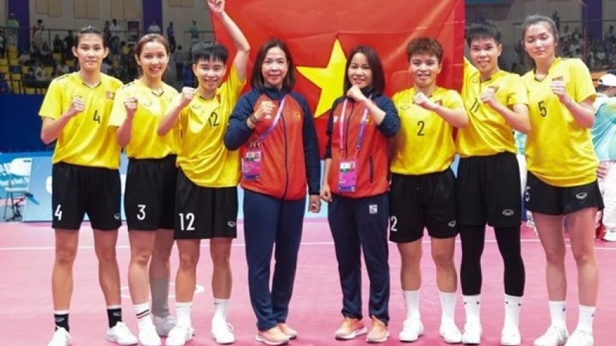 Vietnam’s Sepak Takraw athletes bag silver in women’s group 3 event