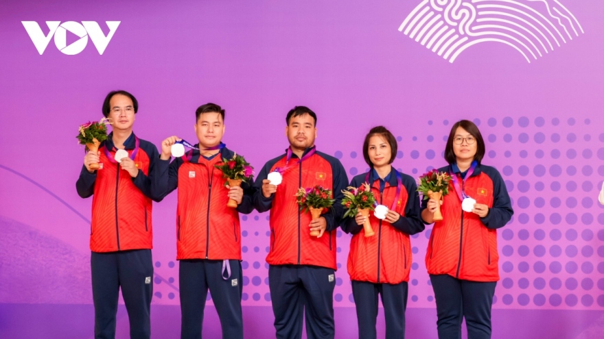 Vietnamese Xiangqi athletes win silver at ASIAD 19