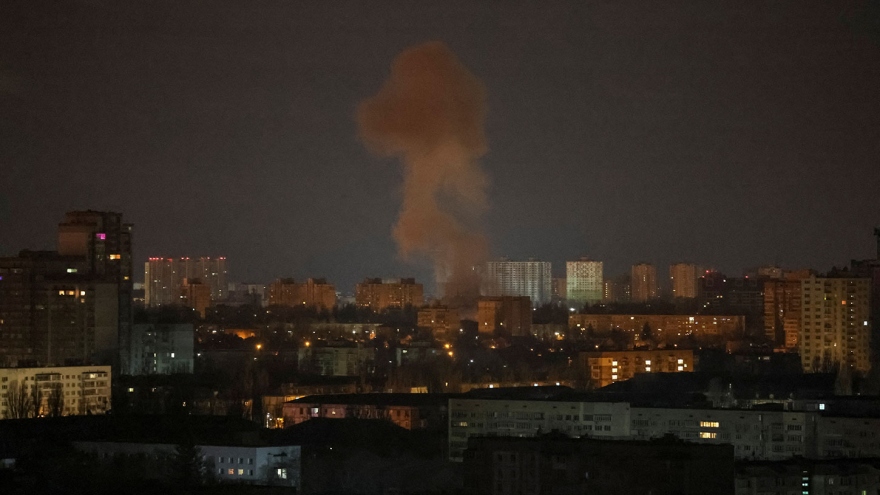 Nga dùng UAV tấn công lớn chưa từng có vào thủ đô Kiev