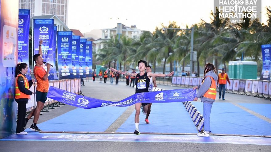 Ha Long Bay International Heritage Marathon attracts 9,000 racers