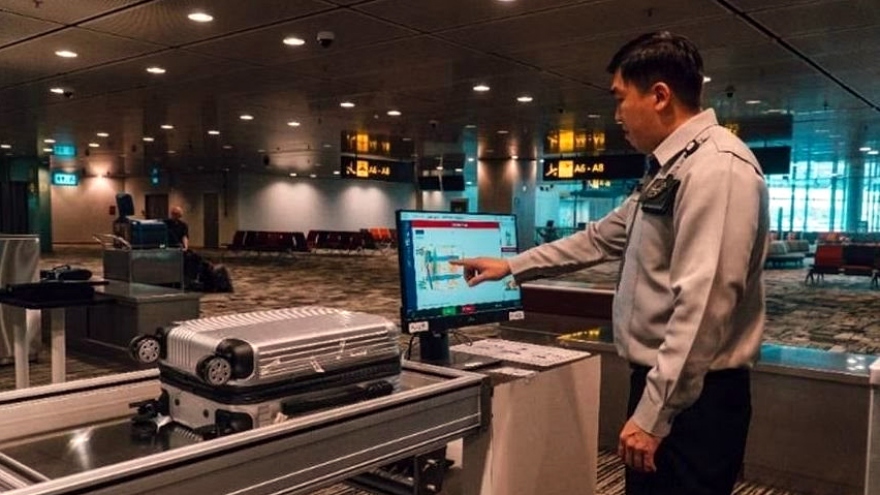 Sân bay Singapore dùng công nghệ trí tuệ nhân tạo để kiểm tra hành lý xách tay