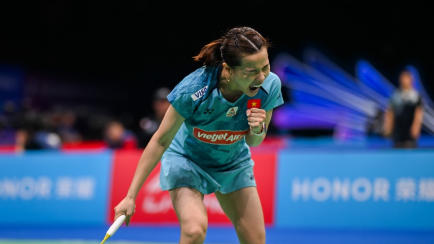 Nguyễn Thùy Linh tiếp tục thăng hoa, vào tứ kết giải China Masters 2023
