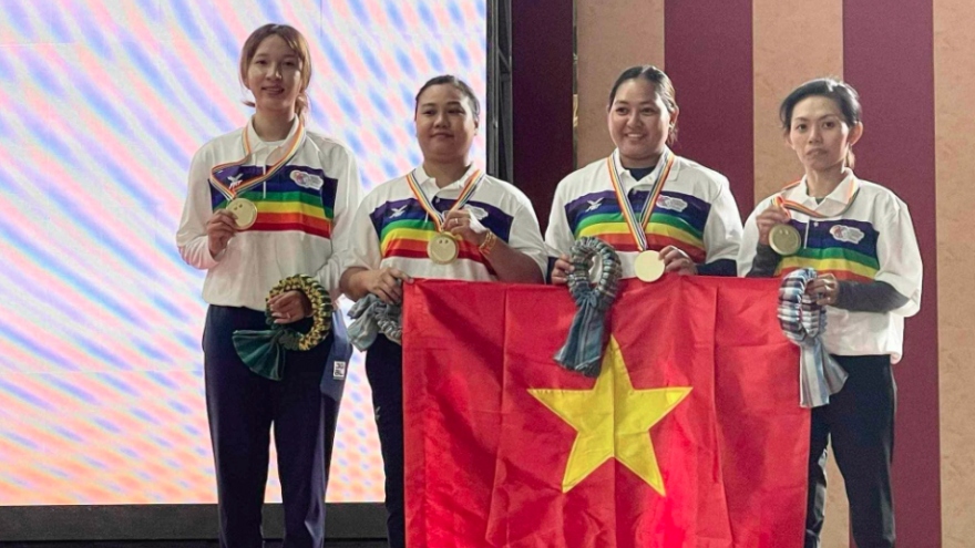Vietnamese pentaque team enjoy first world championship title win