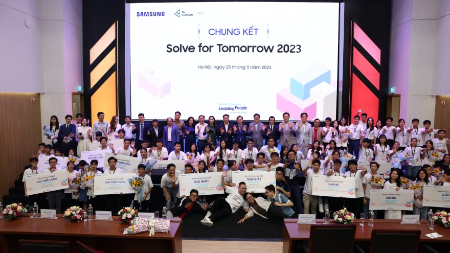 Samsung Việt Nam tổ chức lễ trao giải Solve for Tomorrow năm thứ 5