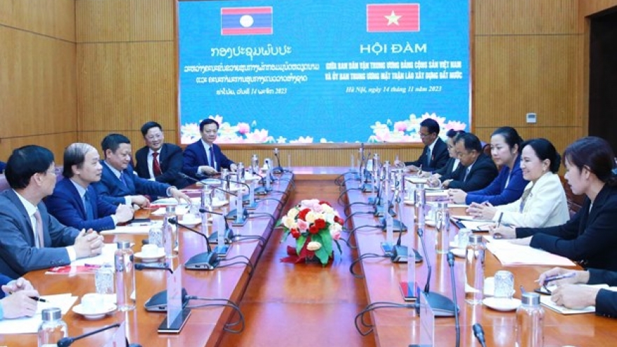 Vietnam, Laos to step up sharing mass mobilisation experience