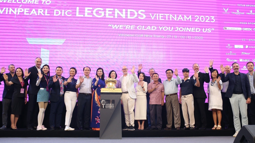 Renowned golfers attend Vinpearl DIC Legends Vietnam tournament in Nha Trang