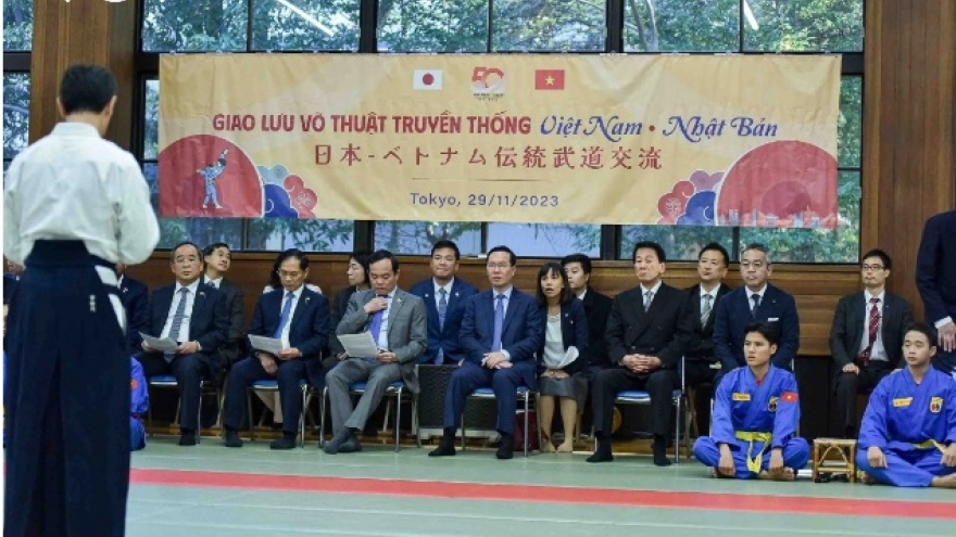 President attends Vietnam-Japan martial arts exchange in Tokyo