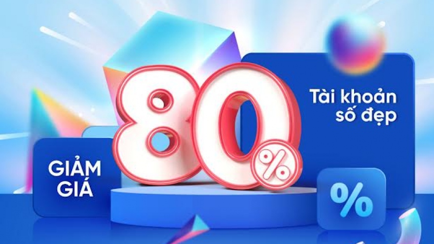 VietinBank giảm sốc phí dịch vụ tài khoản số đẹp và Alias