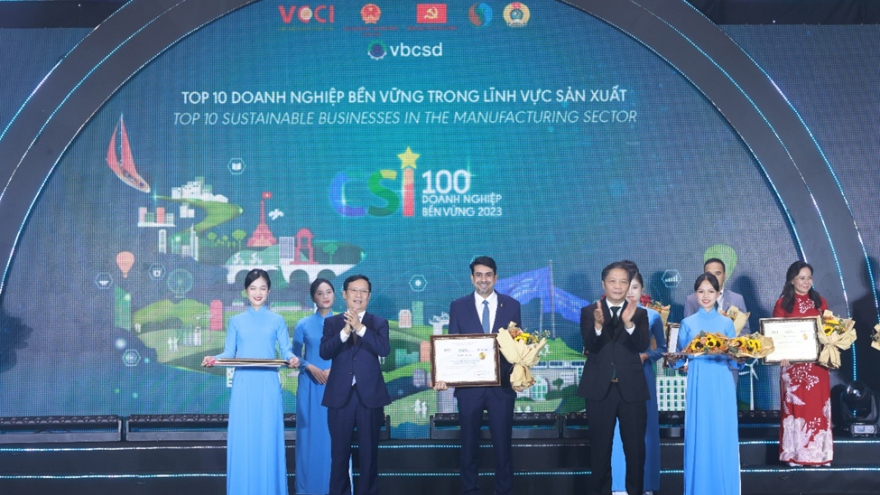 Coca-Cola được vinh danh trong Top 3 DN phát triển bền vững tại Việt Nam
