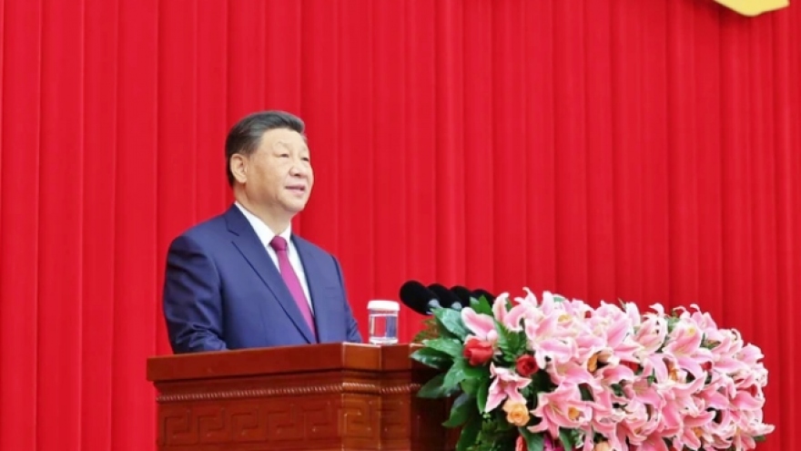 Chủ tịch Trung Quốc Tập Cận Bình đọc thông điệp năm mới 2024