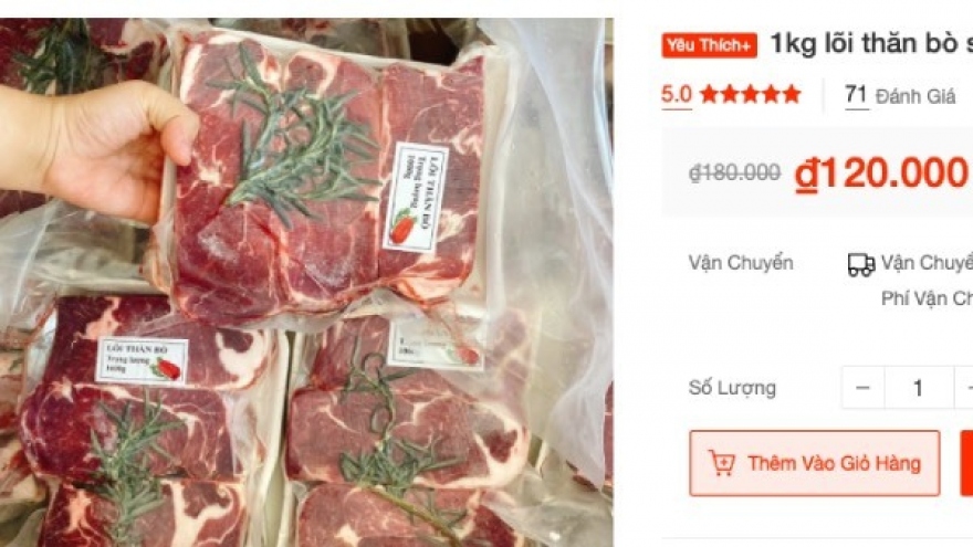 Đầu bếp nổi tiếng nói gì về thịt bò giá rẻ bán trên "chợ" mạng
