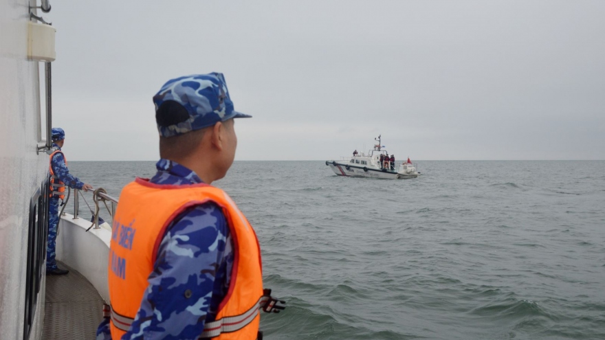 Cảnh sát biển Việt Nam - Trung Quốc tuần tra chung trên vùng biển giáp ranh