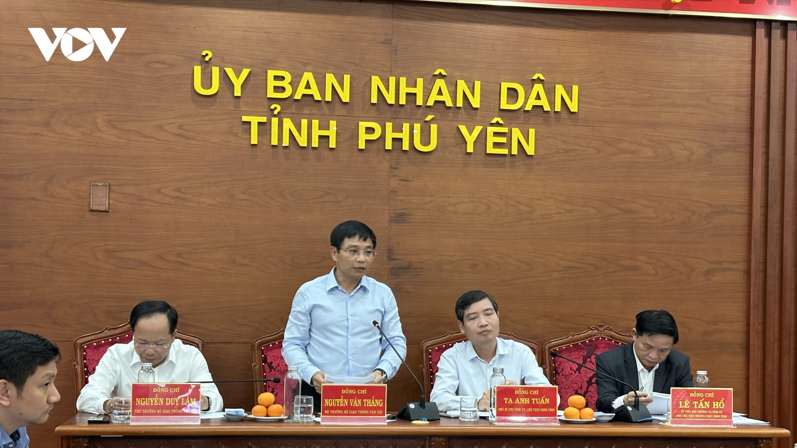 Bộ trưởng Nguyễn Văn Thắng chỉ đạo "gỡ" 2 điểm nghẽn cao tốc Bắc-Nam đoạn qua Phú Yên