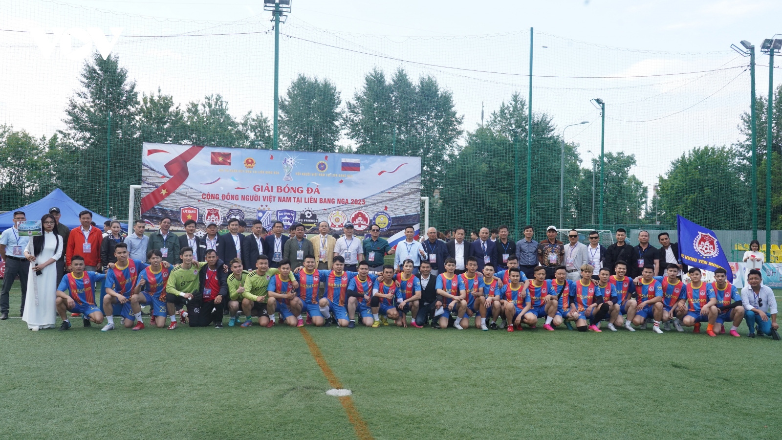 Khai mạc giải bóng đá sôi động nhất của cộng đồng người Việt tại Nga