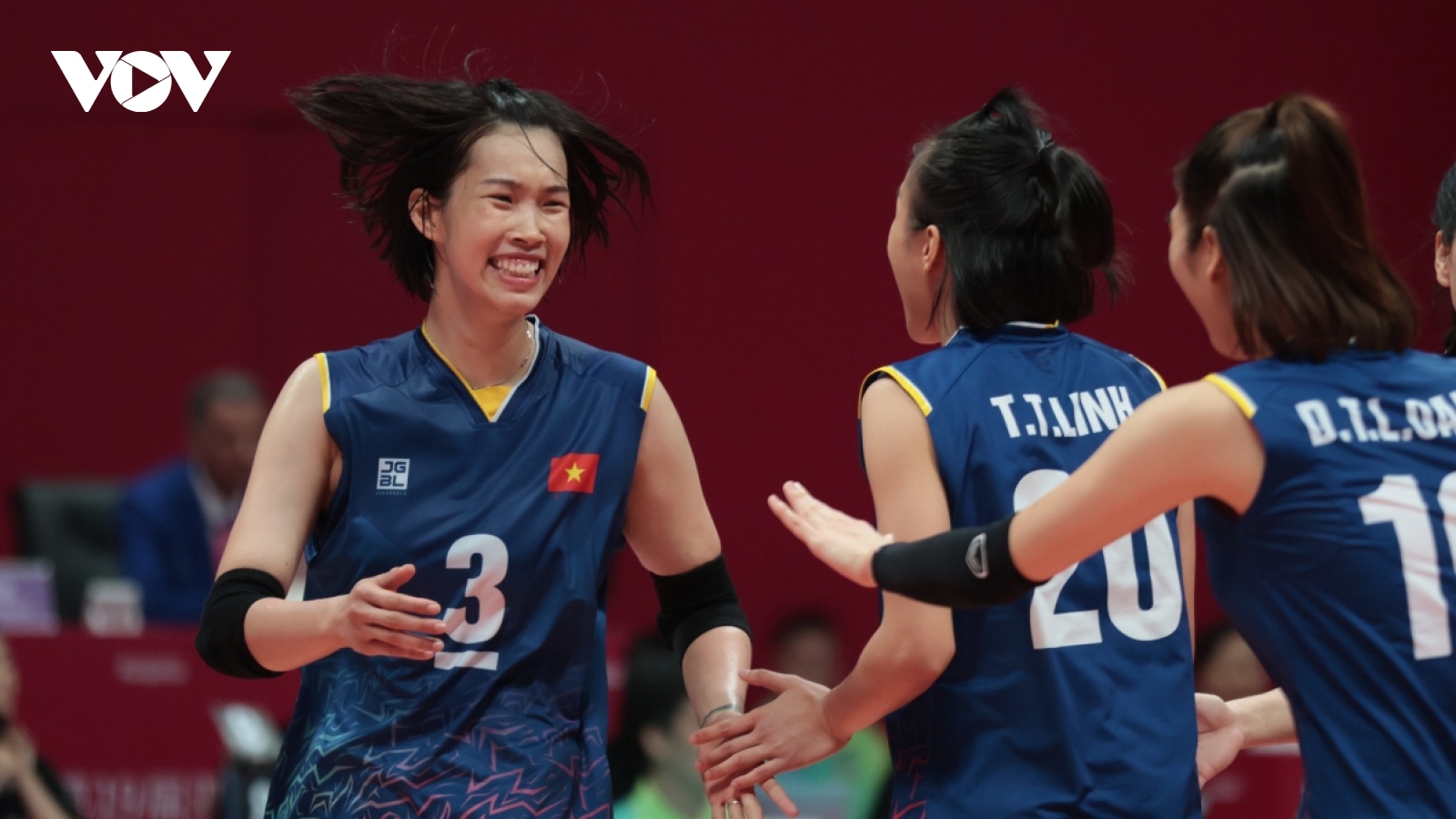 Vietnam’s women volleyball team enter quarter-finals of Asian Games