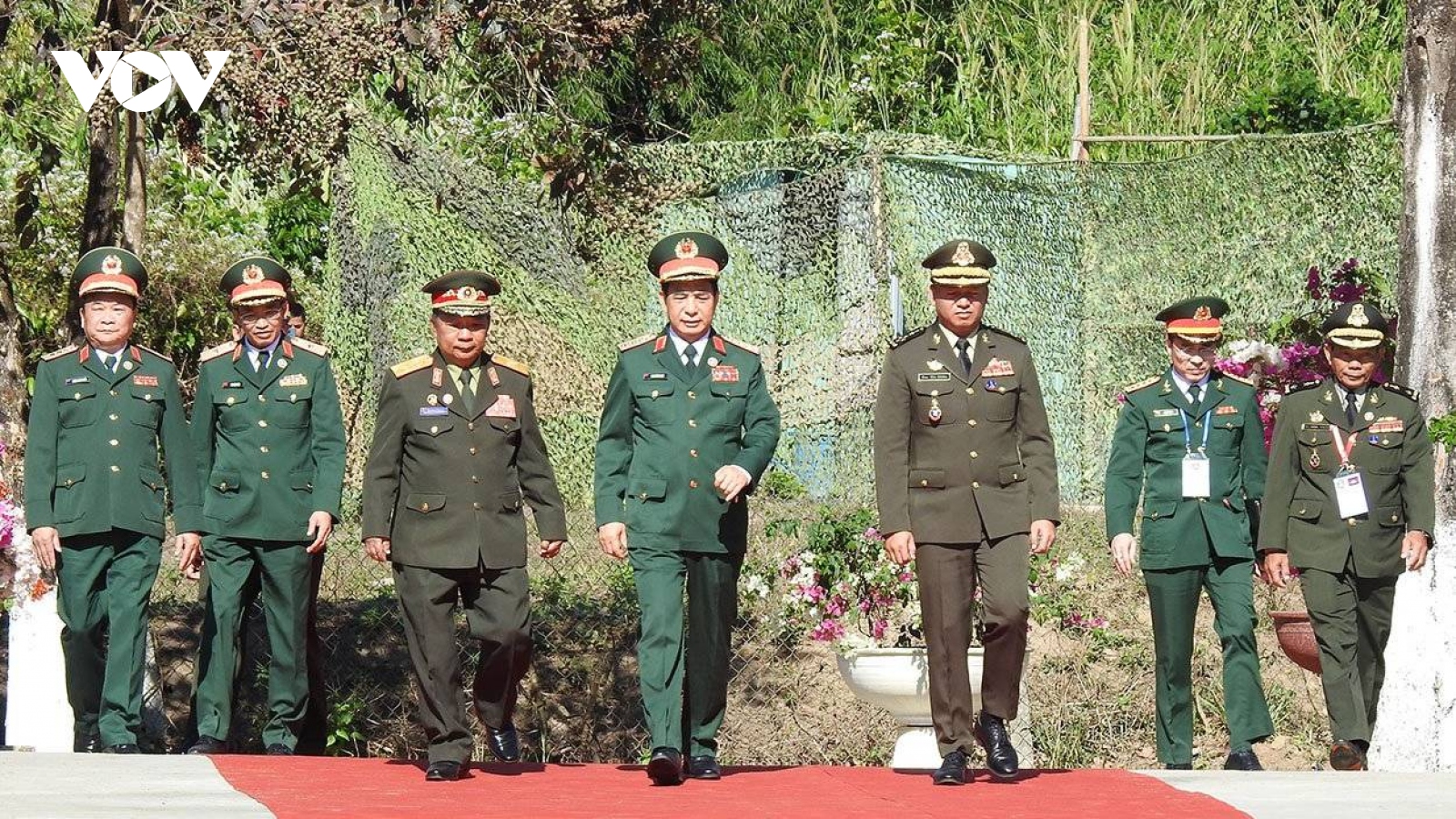 Giao lưu hữu nghị Quốc phòng trên biên giới Việt Nam - Lào - Campuchia