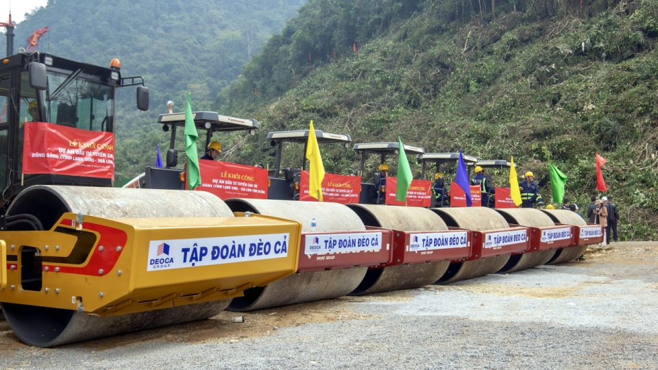 Toàn cảnh lễ khởi công tuyến Cao tốc Đồng Đăng - Trà Lĩnh