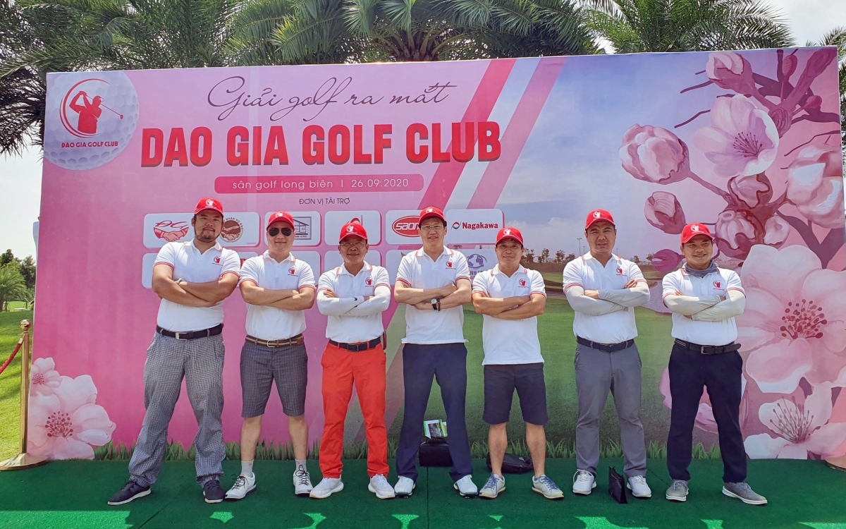 giai golf cup Dao gia lan i nam 2020 noi ket noi dam me, tinh doan ket hinh anh 1