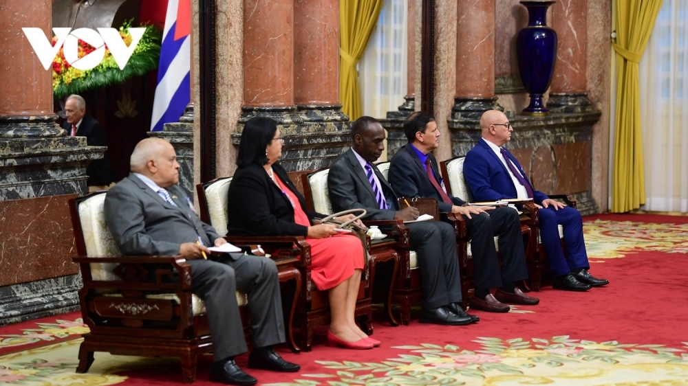president vo van thuong holds talks with top cuban legislator picture 6
