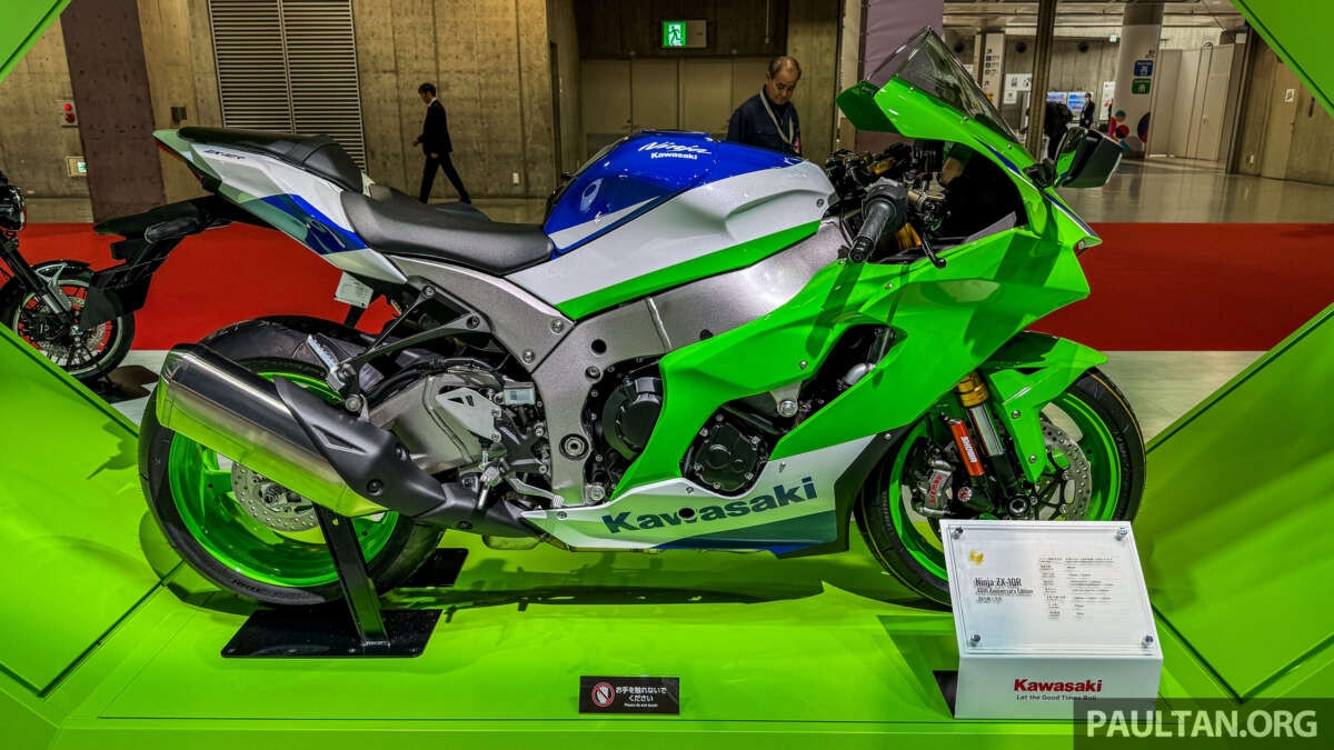 Kawasaki Ninja ZX-10R phiên bản kỷ niệm 40 năm