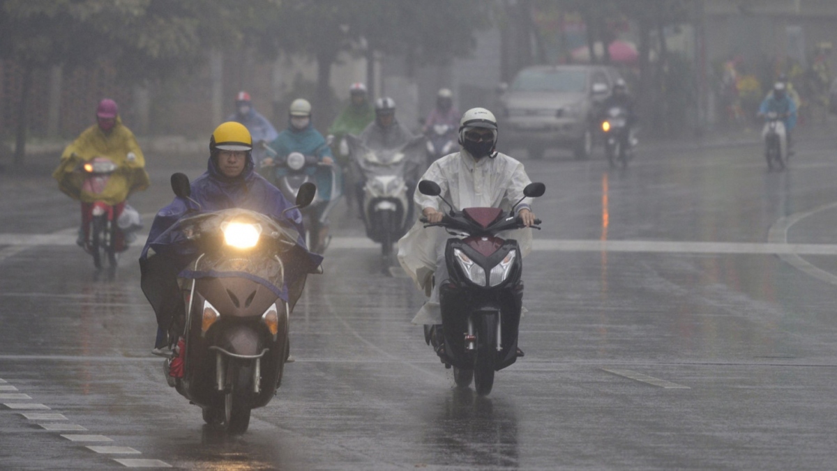 thoi tiet hom nay 9 12 bac bo va bac trung bo co mua vai noi, trua chieu troi nang hinh anh 1