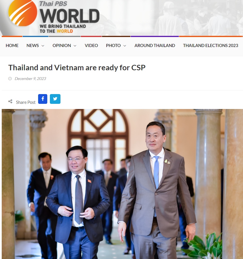 truyen thong thai lan dua tin dam net ve chuyen tham cua chu tich quoc hoi hinh anh 2
