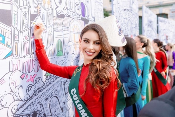 miss earth 2023 finalists graceful in vietnamese ao dai picture 4