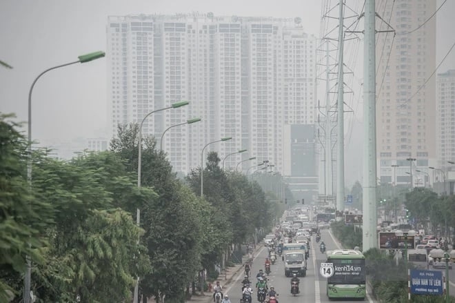 nguoi dan ha noi loay hoay song chung voi o nhiem khong khi hinh anh 1