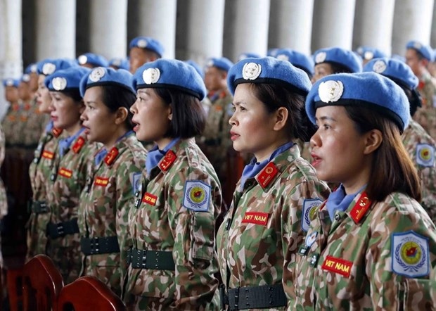 Vietnam’s servicewomen play active role in UN peacekeeping operations