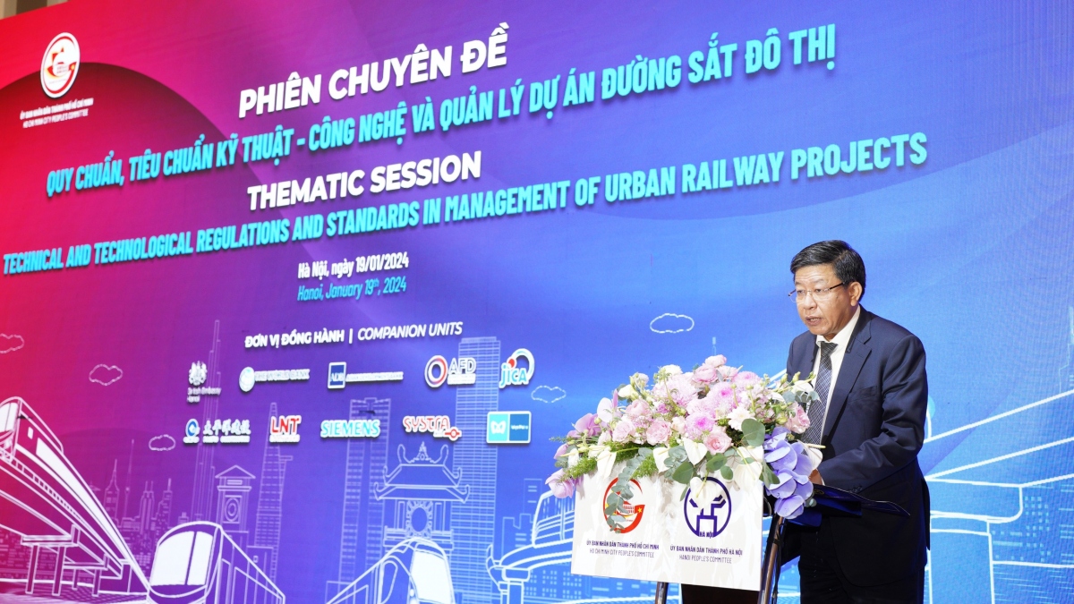 can bo quy chuan va khung ky thuat cho cac du an duong sat do thi hinh anh 1