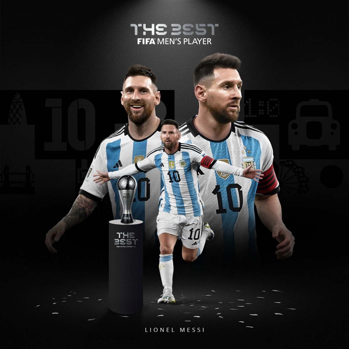 Lionel Messi giành danh hiệu The Best 2023 đầy tranh cãi