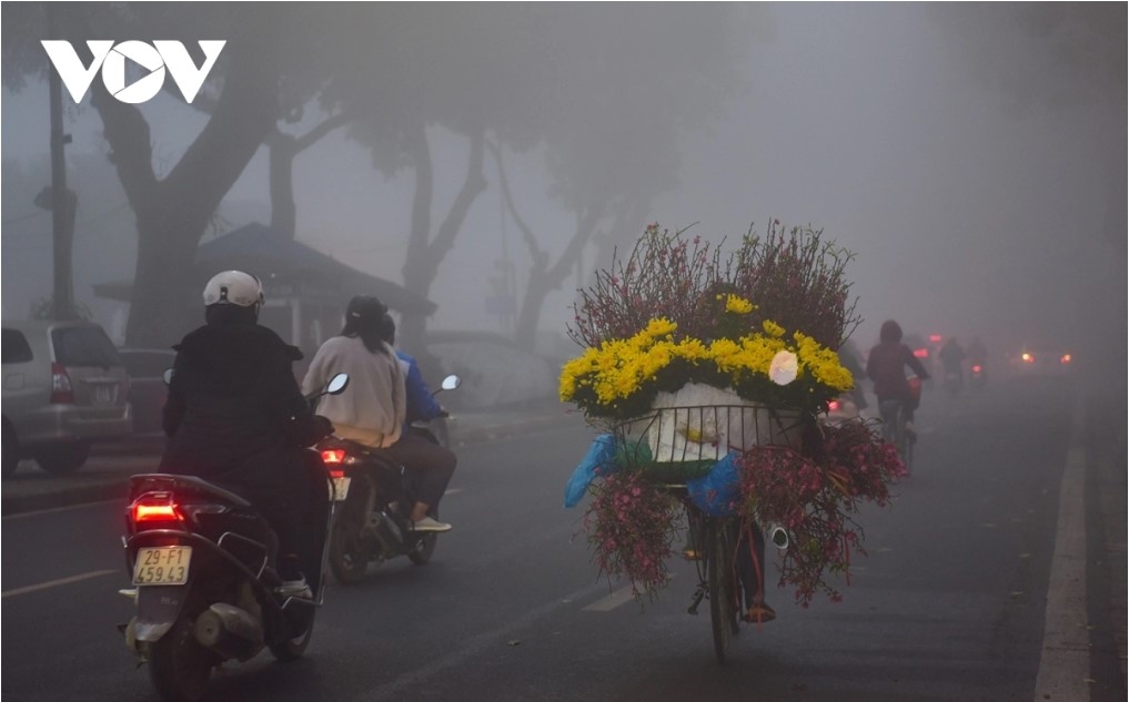 thoi tiet ngay 15 2 bac bo va bac trung bo co mua nho rai rac, troi ret hinh anh 1